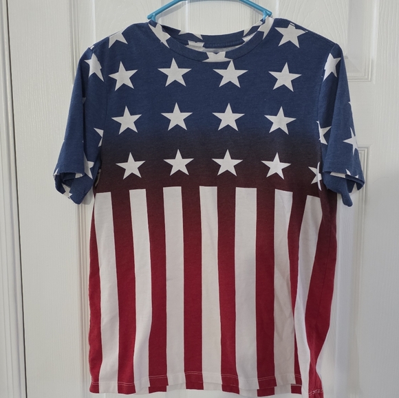 urban pipeline Other - Urban Pipeline Blue and Red Stars & Stripes Kids T-Shirt